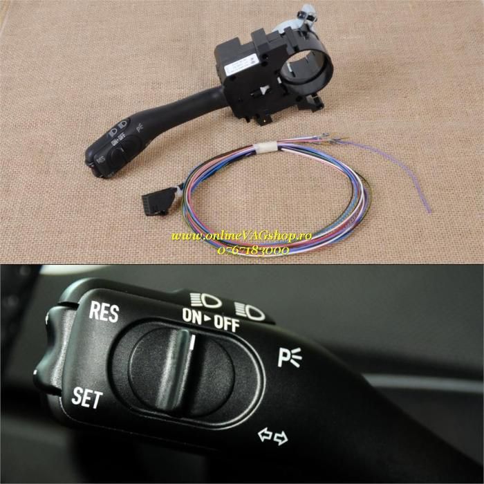 Maneta Tempomat,Pilot Automat,Cruise Control pt VW,Audi,Skoda,Seat