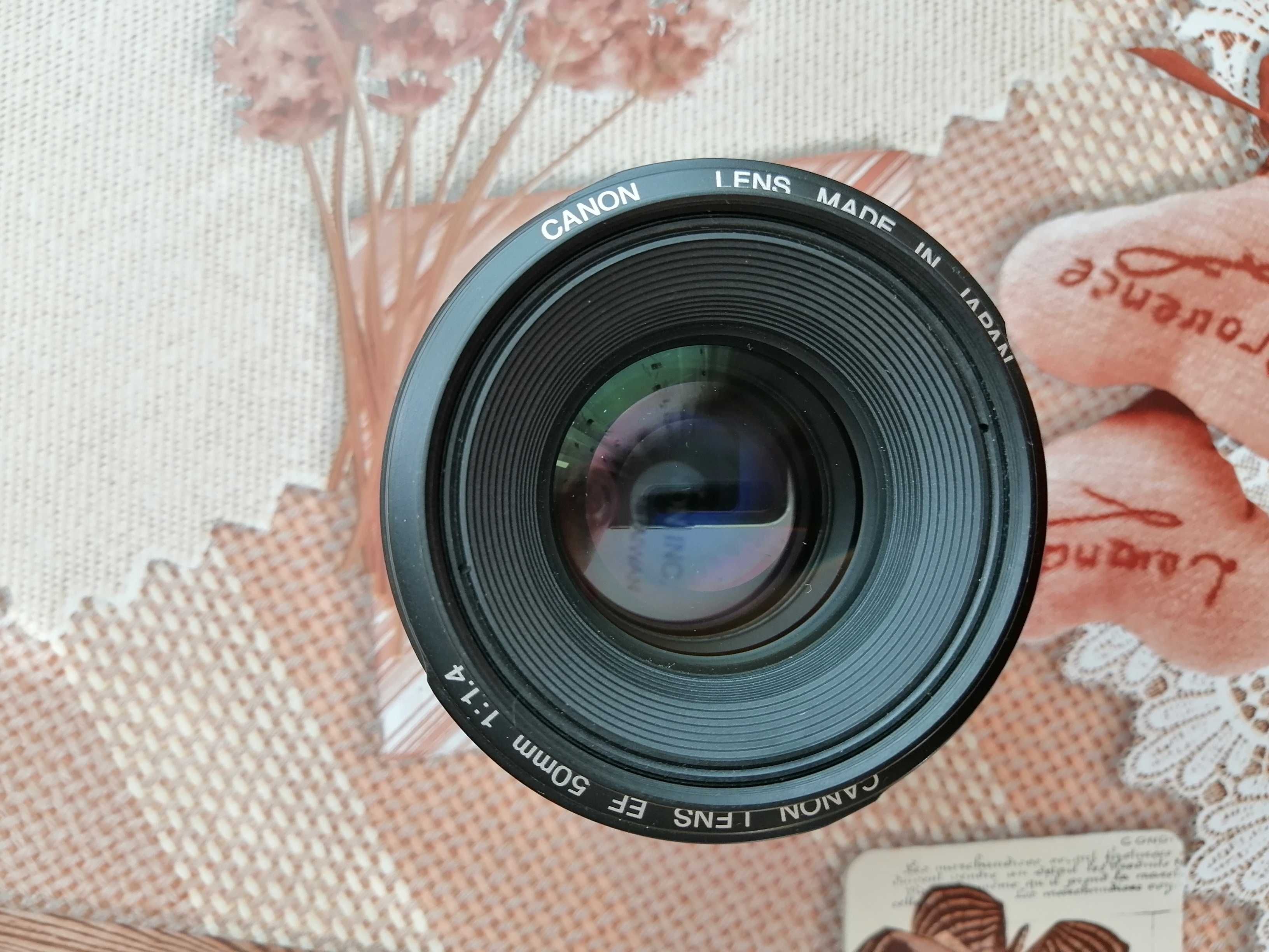Продавам обектив Canon EF 50mm f/1.4 USM