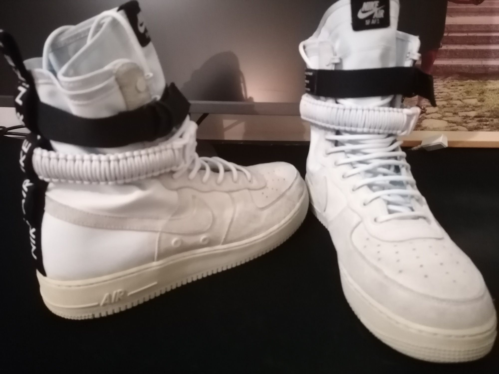 Ghete Nike Sf Air Force 1 Special Field high, blue tint, impecabile