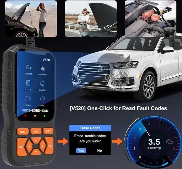 OBD 2 диагностичен скенер