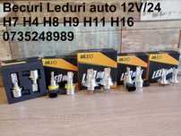 Becuri Leduri Auto,Moto H1, H3, H4, H7, 9005 HB3, 9006 HB4, 9012 HIR2