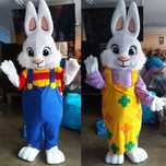 Costume Cosplay Mascote de Iepurasul alb frumos pentru evenimente, nou