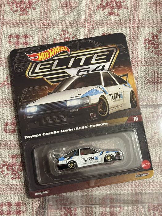 Hot Wheels - Elite 64 -  Toyota Corolla Levin (AE86) Custom