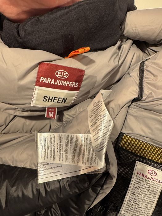 Geaca Parajumpers M, barbateasca, merge L slim