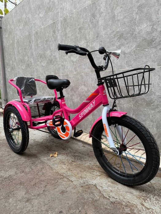 Детские 3-х колесные велосипеды 16. размер