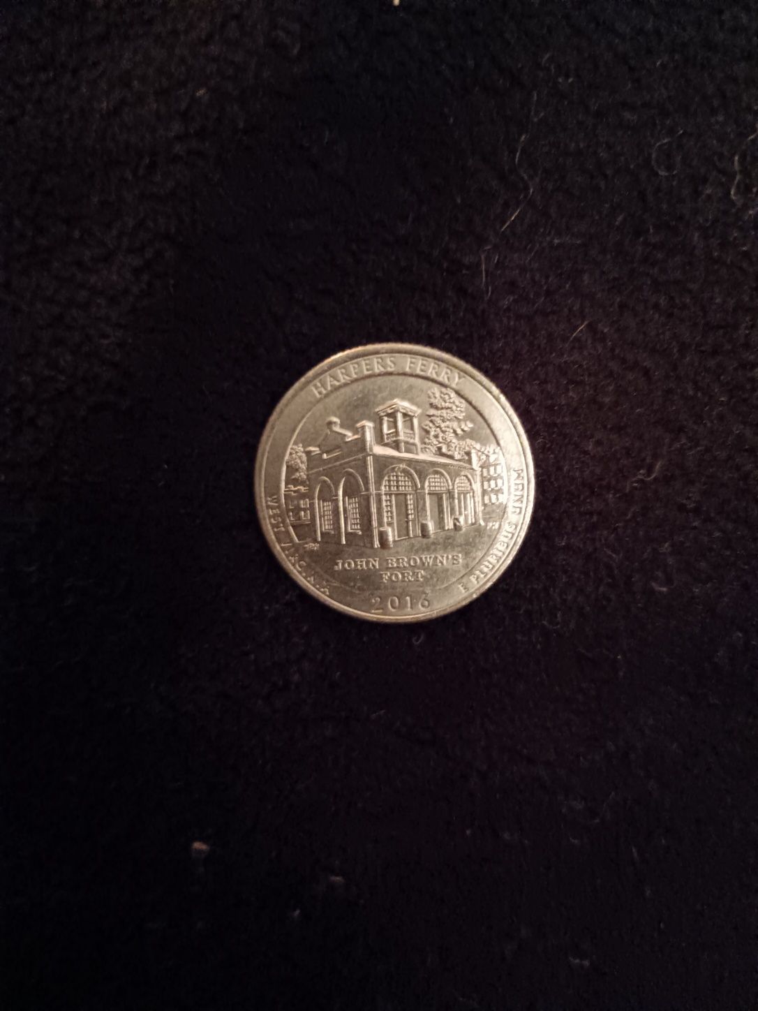 Монета Quarter dollar 2016