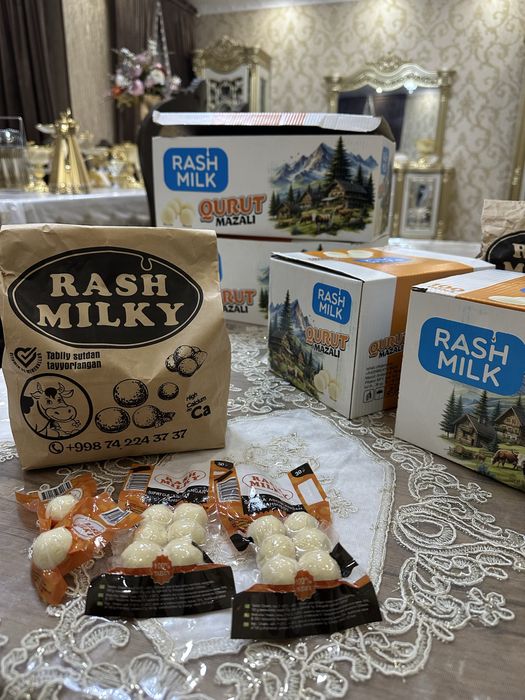 Qurt mahsulotlar Rash milk