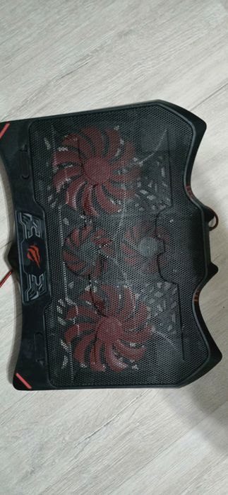 Охлаждающая подставка для ноутбука Havit HV-F2081 черный-красный