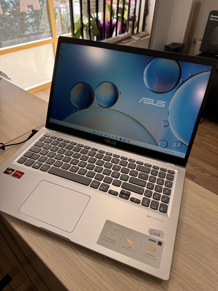 Laptop ASUS Vivobook 15, Ryzen 7 3700U, 16GB/512GB SSD, Silver, NOU!!