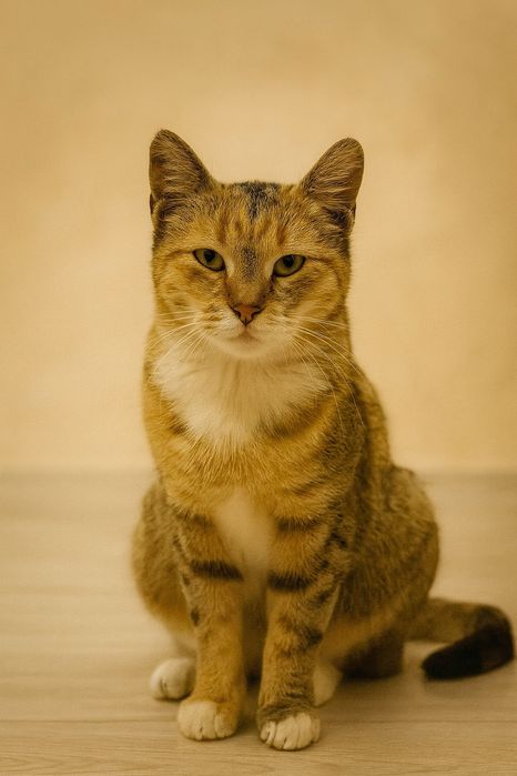 Отдам даром, кошечку.