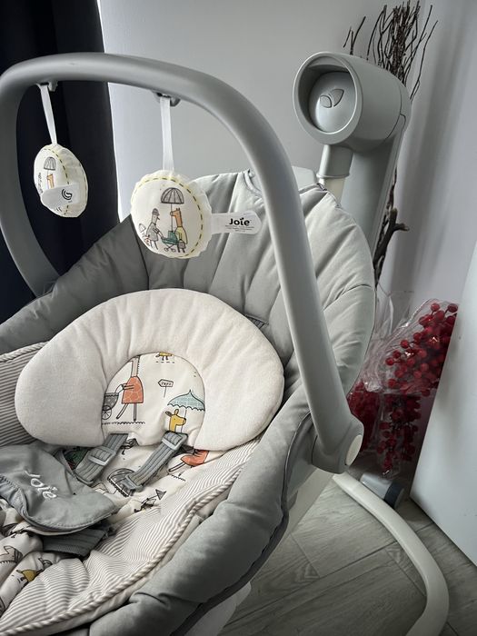 Leagan si balansoar rotativ Serina 2 in 1 - Joie In the rain