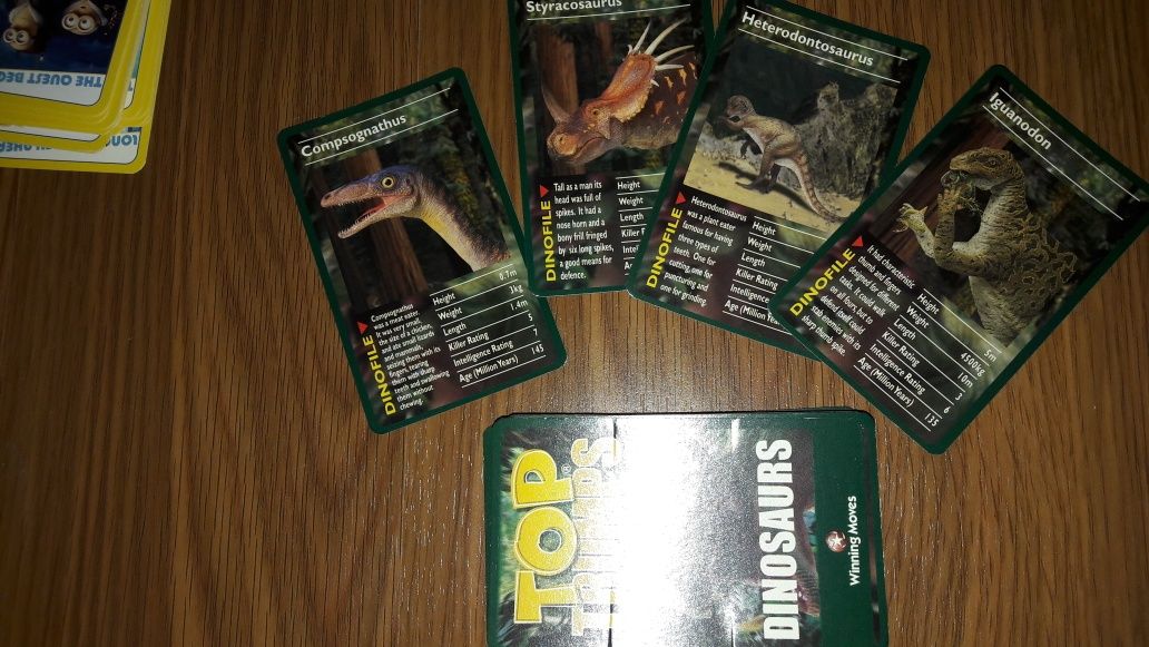 Top trumps Pirates of Caribbean , Doctor Who , Harry Potter , Ice Age