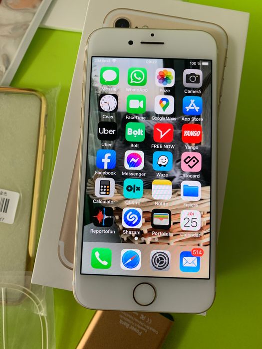 Iphone 7 32 GB, stare excelenta, necodat, totul original.