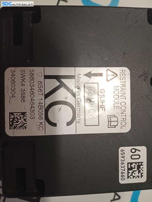 Calculator Airbag Ford Fusion 2002 - 2012 Cod 6S6T-14B056-KC [2829]