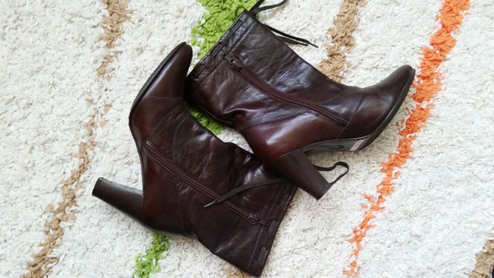 Botine din piele nr.35