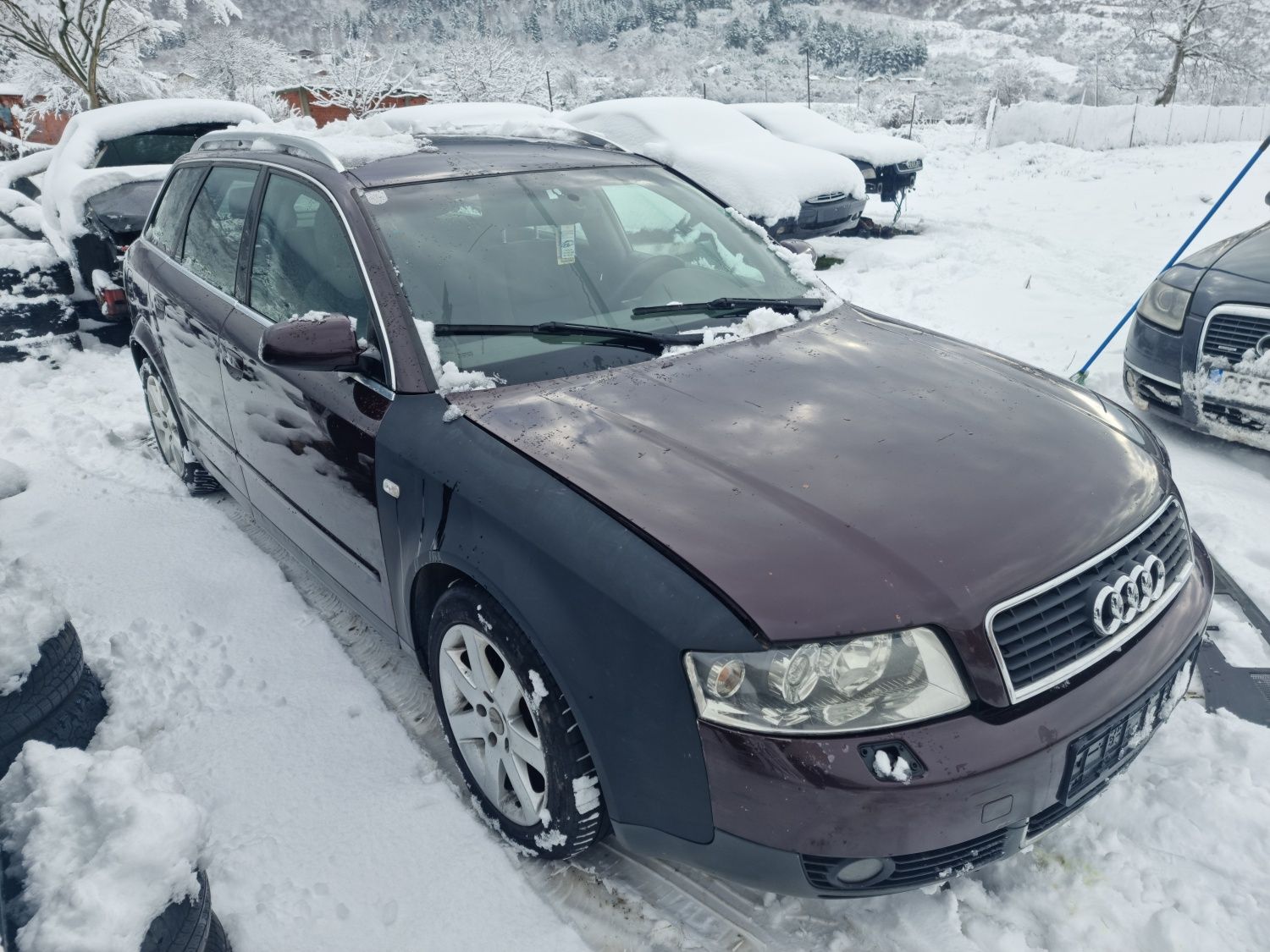 Audi a4 b6 2.5tdi 163 на части