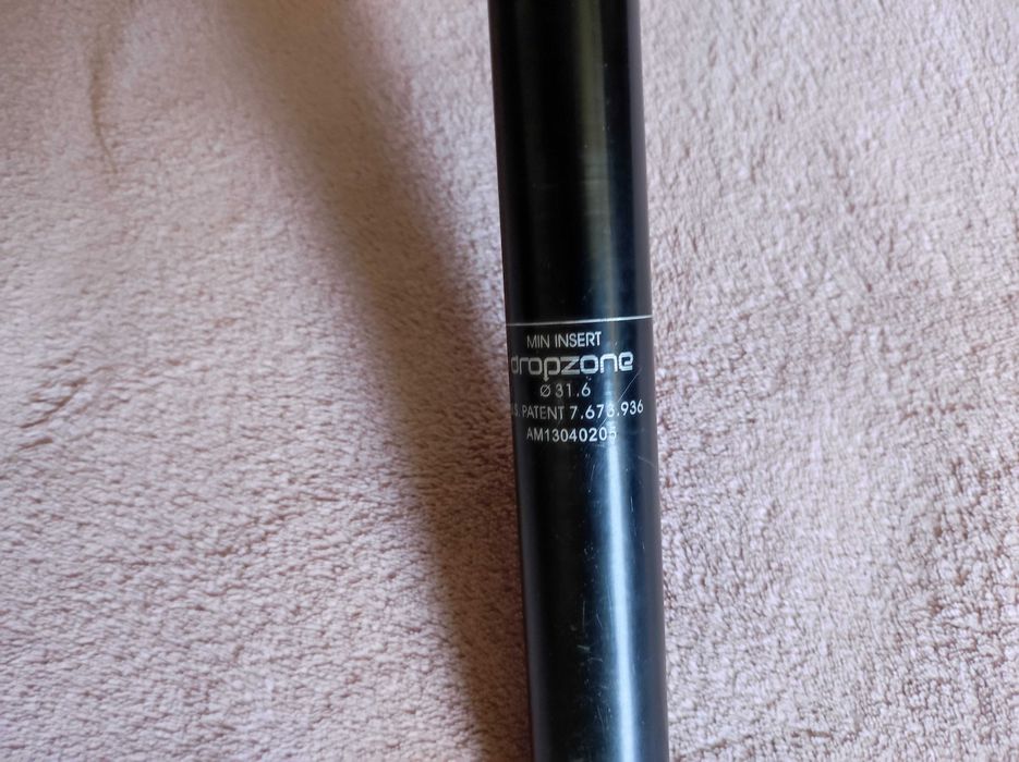 Tija sa telescopica Kind Shok seat post i950 31.6 mm