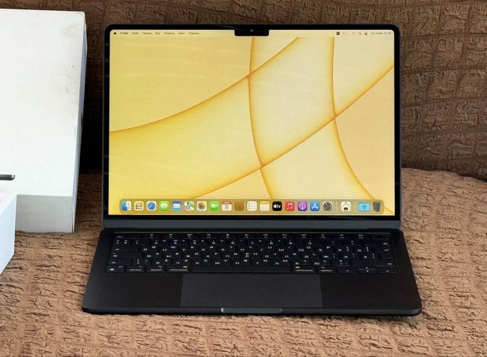16GB/MacBook Air 13.6 M3 2024 EAC Midnight/16GB RAM/SSD256GB/емк 98%
