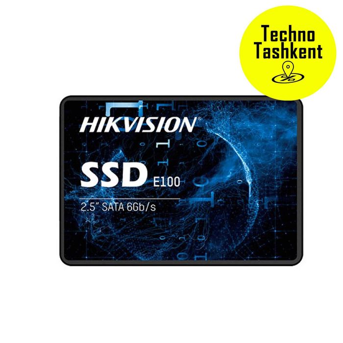 Hikvision E100 SSD, SATA, 128/256/512Гб, твердотельный накопитель