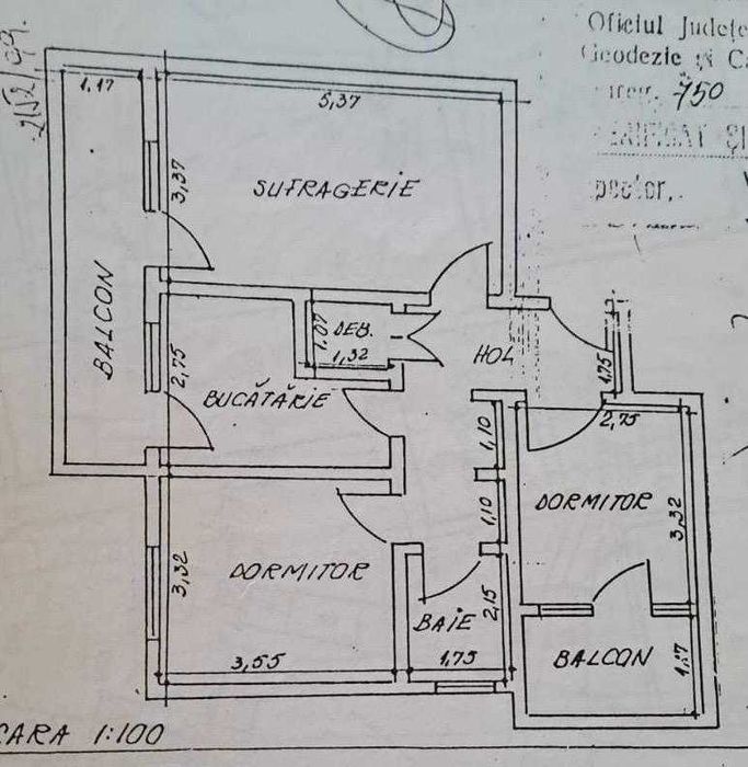 Vând/schimb ap. 3 camere decomandat – 70 mp utili – Str. Isaccei