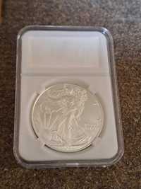 Moneda Argint o uncie Vultur American 2024 noua pur 999 in capsula