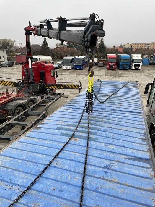 Inchiriez camion cu macara / automacara / platforma containere