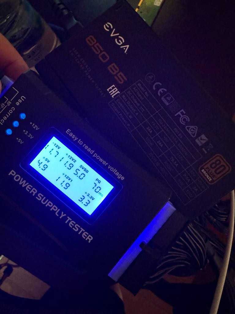 Захранване PSU EVGA 850 B5 850W 80+Bronze