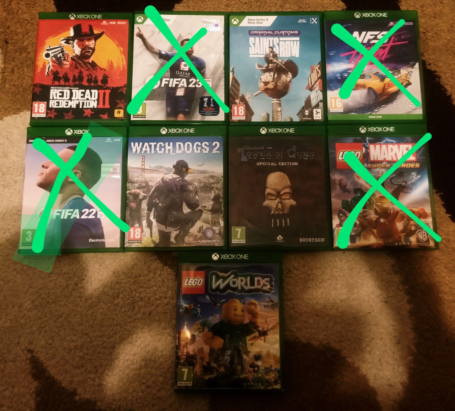 Jocuri Xbox One ( 50-100 ) nu schimb !!!