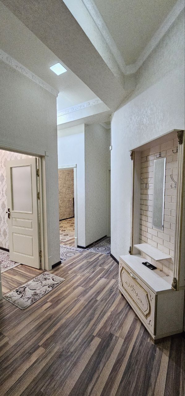 | НОВОСТРОЙКА 55м² 2/4/7 с ремонтом На против МЕДИЯ ПАРК Чиланзар 10кв