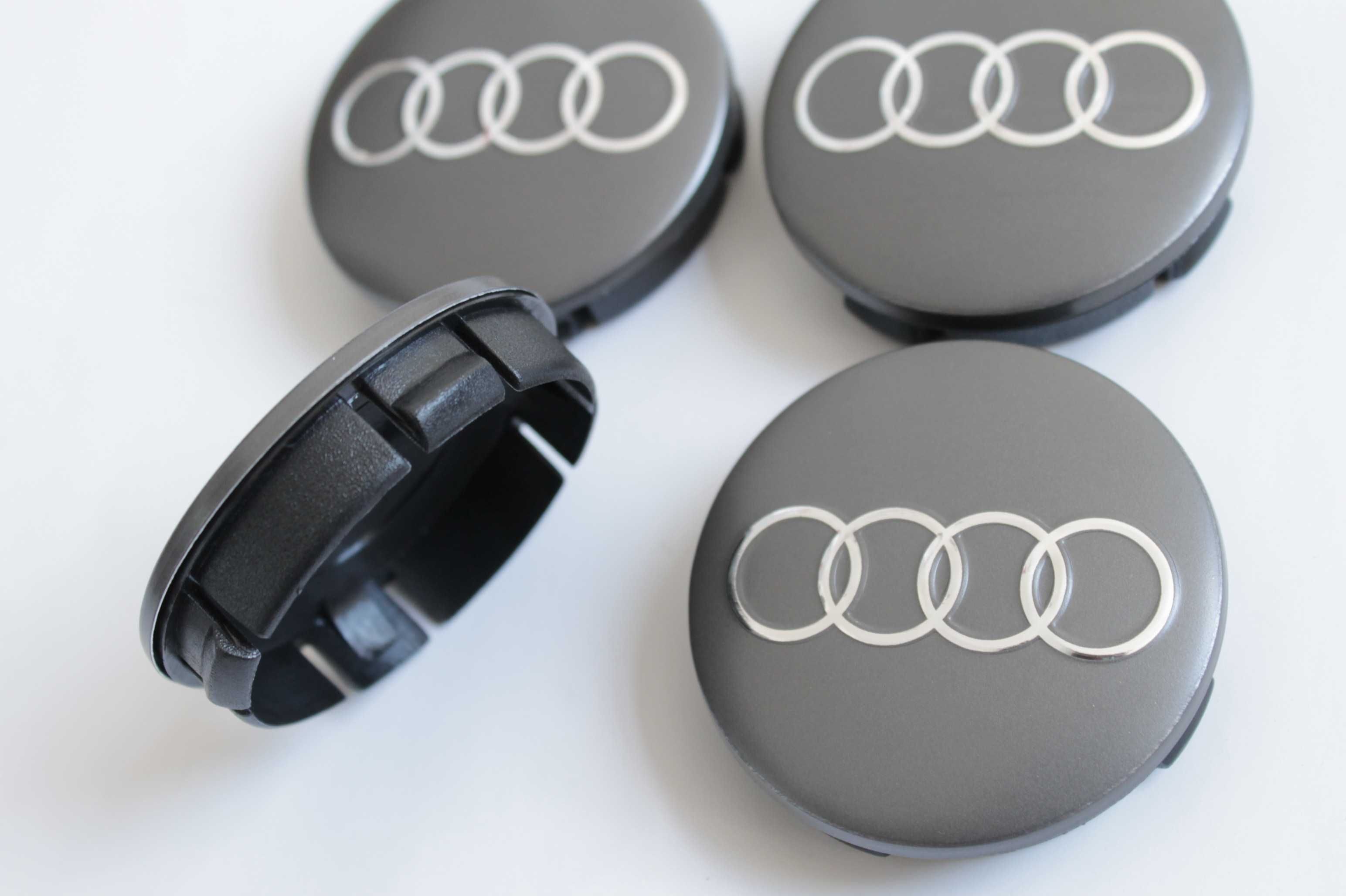 Капачки за джанти комплект 4бр. метална шапка VW Audi Skoda Seat 60мм