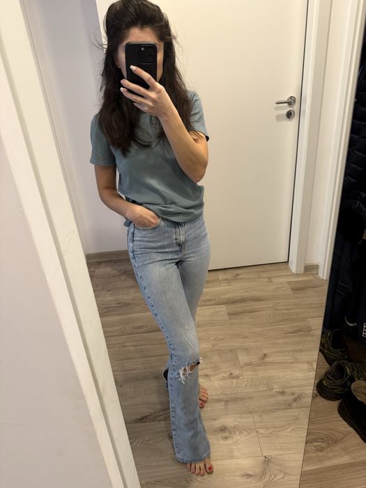 Blugi evazati Zara XS