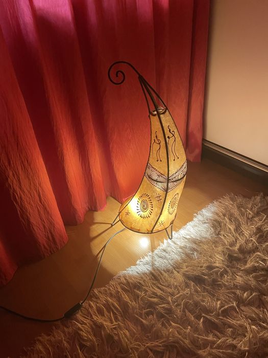 Lampa veche fier forjat
