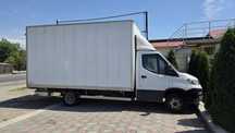 Iveco Daily 50/35 cu box si lift , posibilitate leasing, istoric services Iveco Daily 5.2 to detarat la 3.5 to, se conduce cu B, unic proprietar