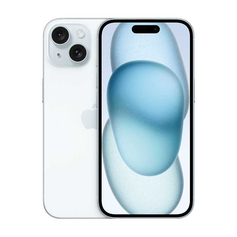 НОВ! НЕразпечатан! iPhone 15 Лизинг от 50лв/м Blue гаранция! син