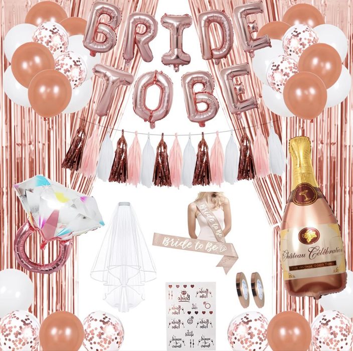 Набор для девичника и салфетка