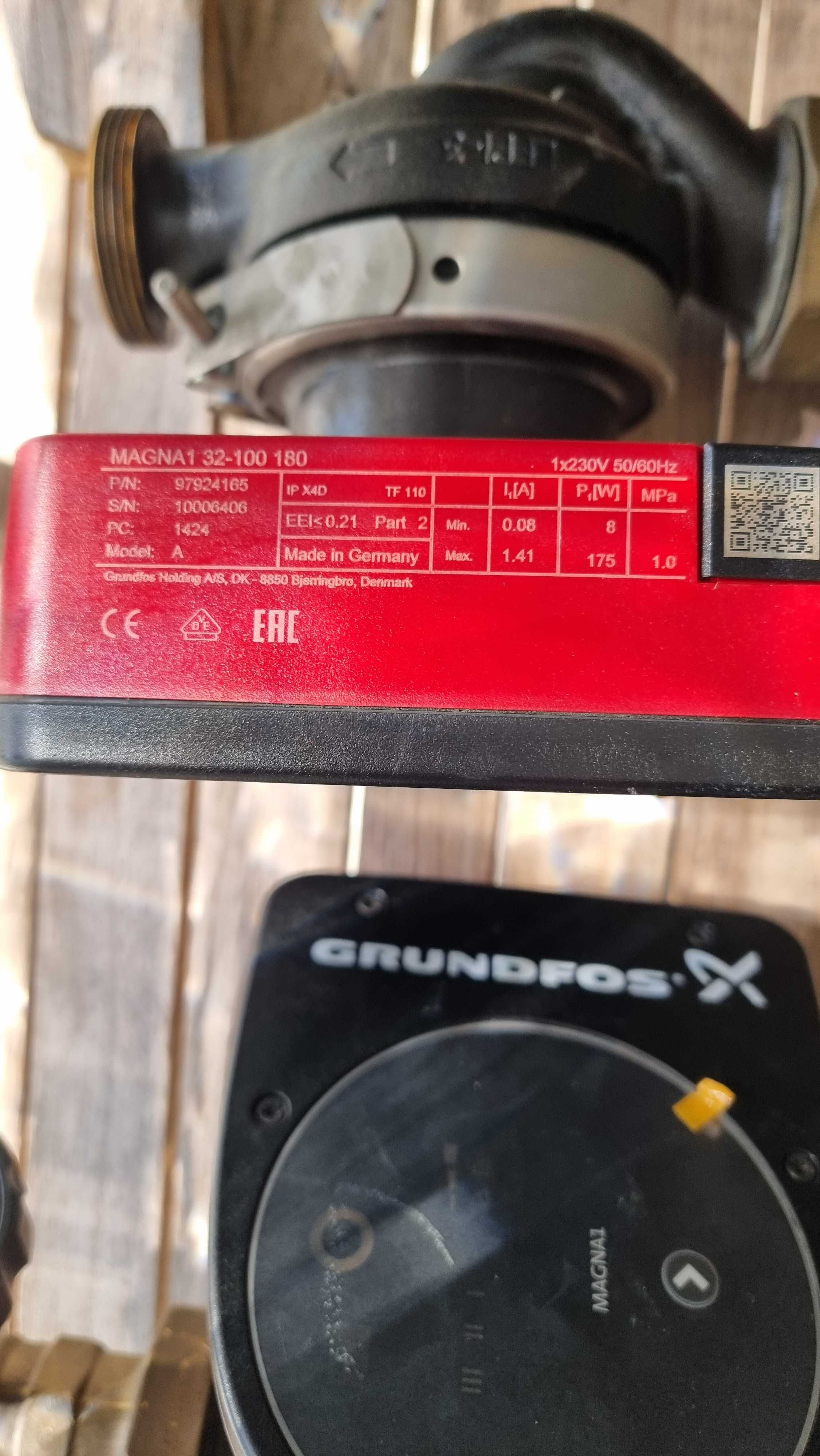 2 броя помпи grundfos magna1  32-100 180