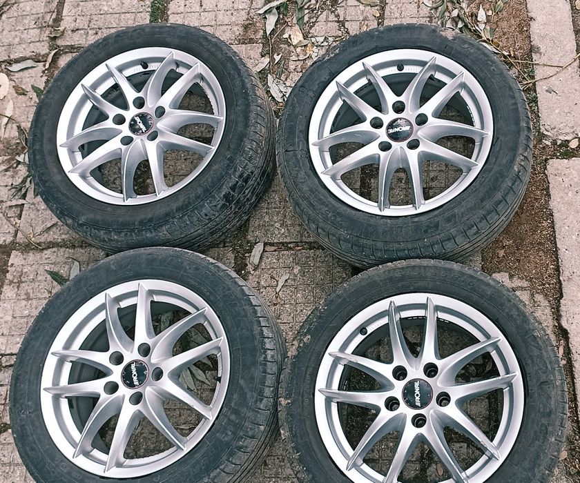 Продавам 4 броя лети джанти RONAL R46M 17" 5x112 7.0J ET49 76,0 Silver