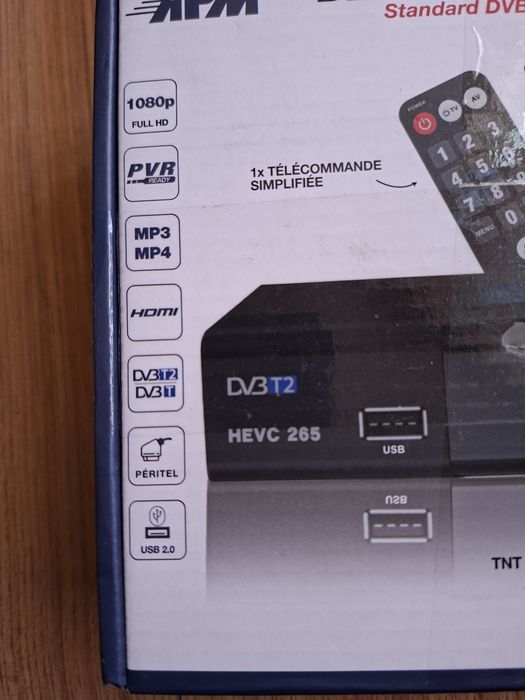 Decodor TV DVc T2 si DVc C,nou.