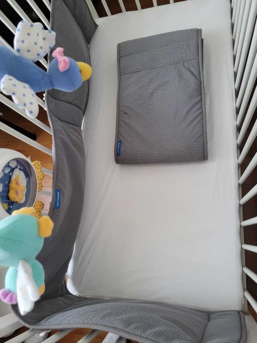 Protectii patut copii Aerosleep si carusel muzical Vtech