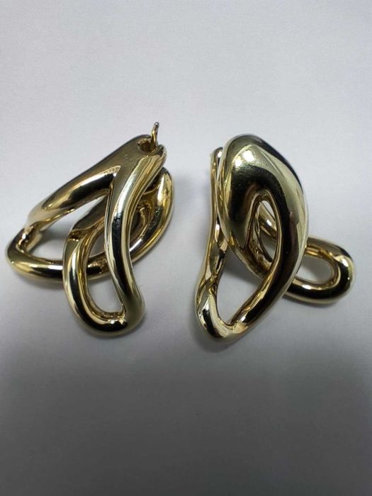 (AG43) Cercei din aur de 14K (B3150) Garantie 2 ani!