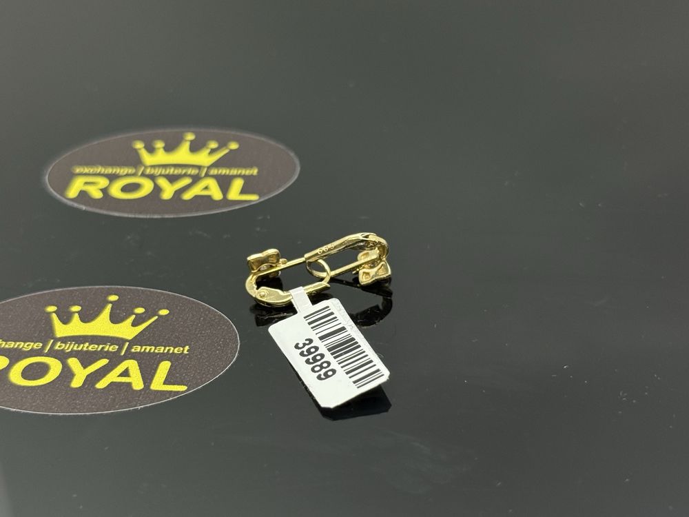Bijuteria ROYAL : Cercei AUR 14K / 1.77 GR