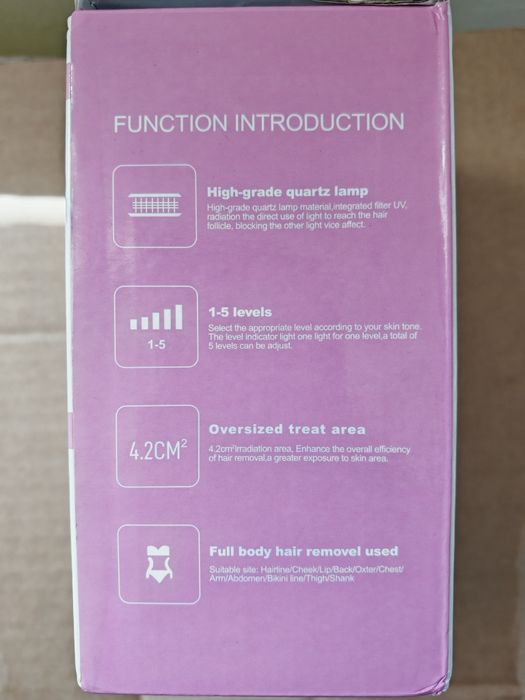 Epilator permanent cu laser