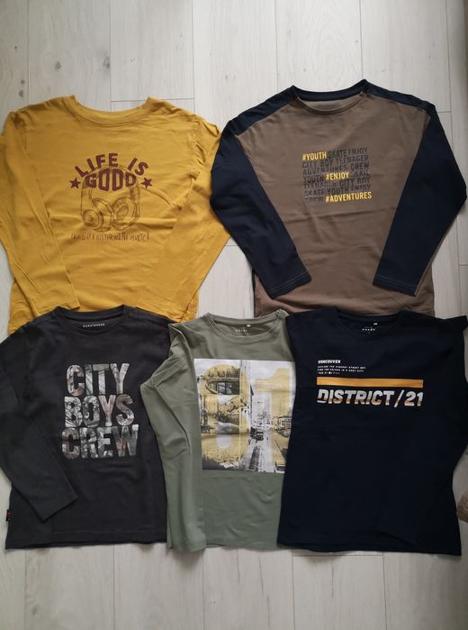 Блузи с дълъг ръкав 9-10г