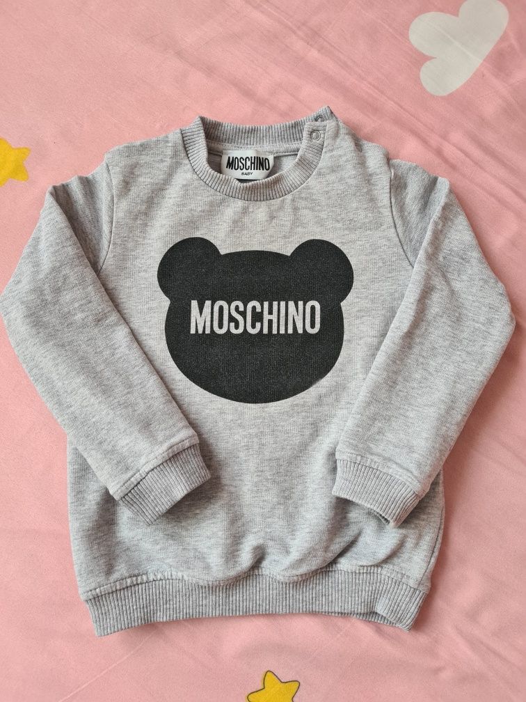 Bluza Moschino mărime 12-18 luni