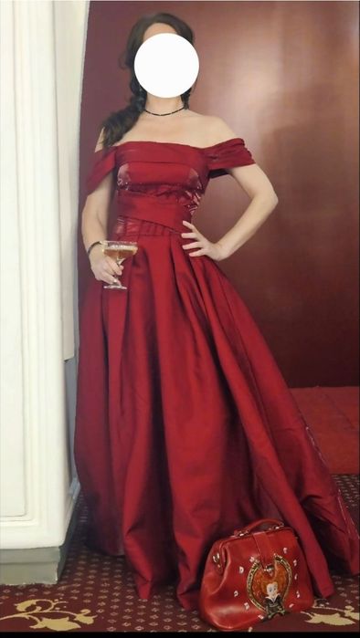 Вечернее платье в пол, s-m