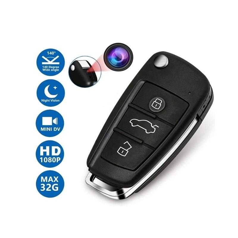 camera spion FullHD spy camera mini spion breloc auto jucarii