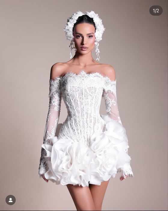 Rochie de mireasă Drenusha Xharra-model ‘Angelic Bride’