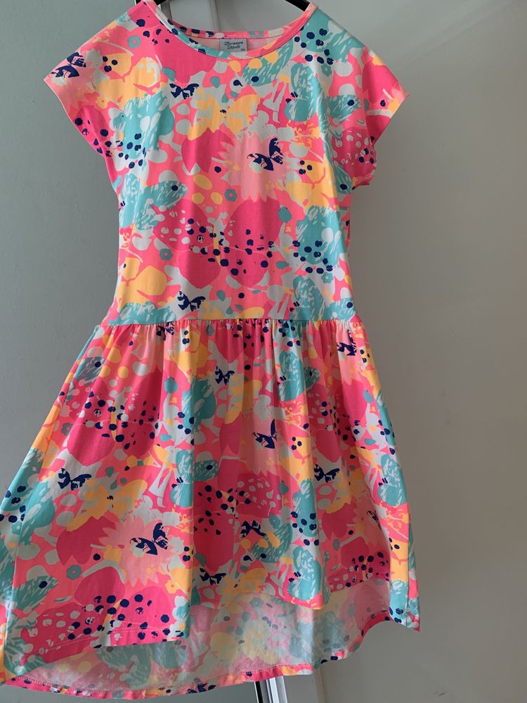 Детска цветна рокля