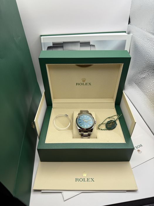 Rolex Milgauss Z Blue an 2022 nou nepurtat in garantie . Pachet full !