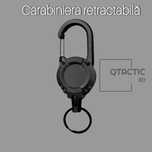 Carabiniera /suport chei retractabil cu carabina